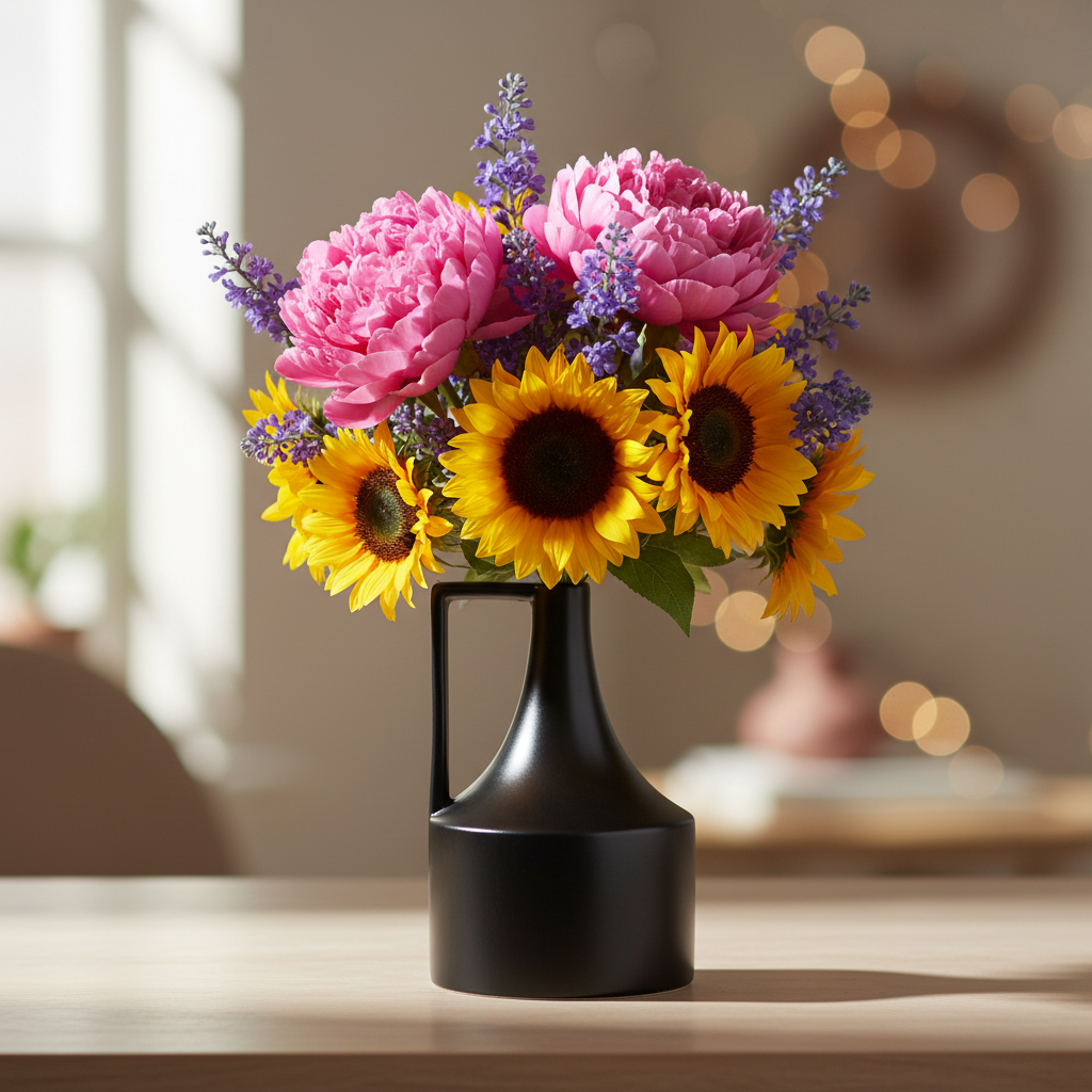 Ara Ceramic Decorative Trumpet Vase