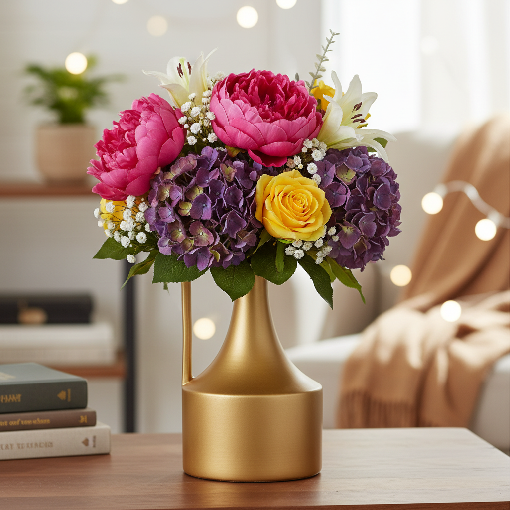 Ara Ceramic Decorative Trumpet Vase