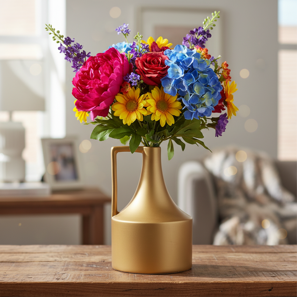 Ara Ceramic Decorative Trumpet Vase