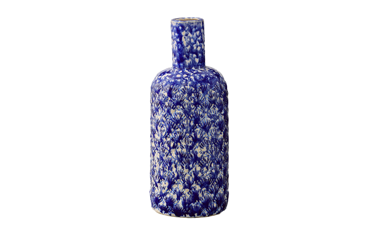 Ceramic Vase Gloss Finish Blue
