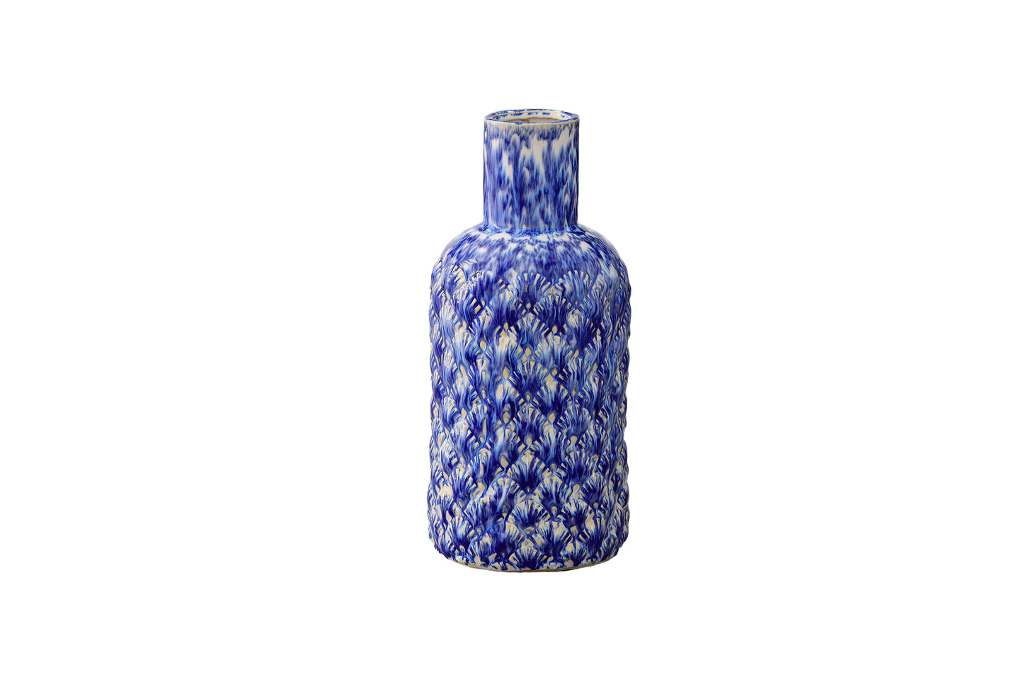 Ceramic Vase Gloss Finish Blue