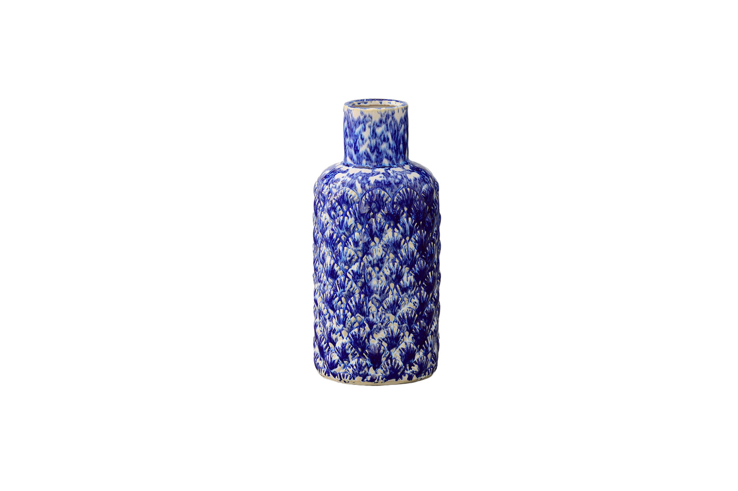 Ceramic Vase Gloss Finish Blue