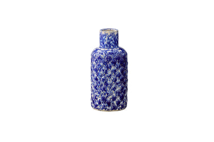 Ceramic Vase Gloss Finish Blue