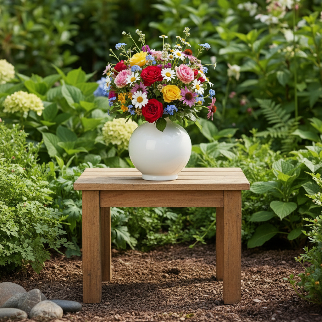 Evianna Ceramic Matte Vases