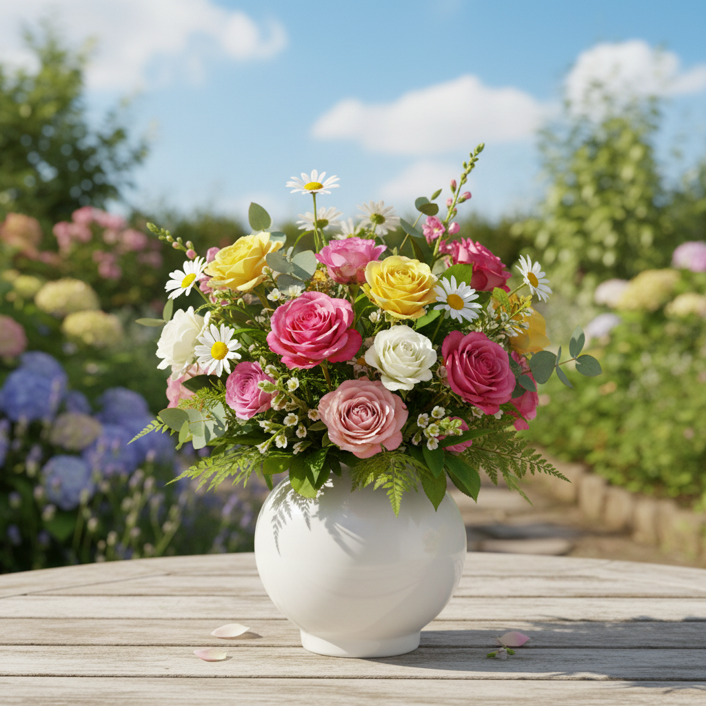 Evianna Ceramic Matte Vases