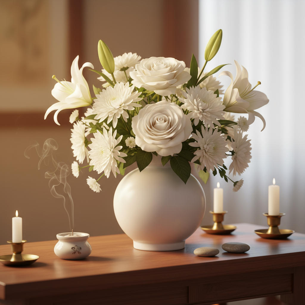 Evianna Ceramic Matte Vases