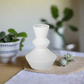 Porshan Geometric Ceramic Vase