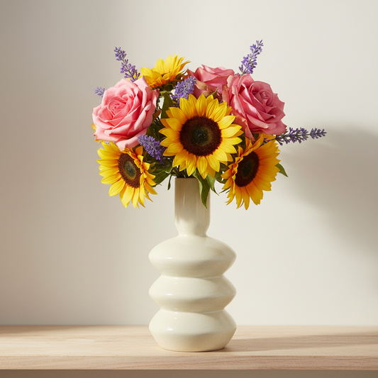 Riva Sculptural Ceramic Vase