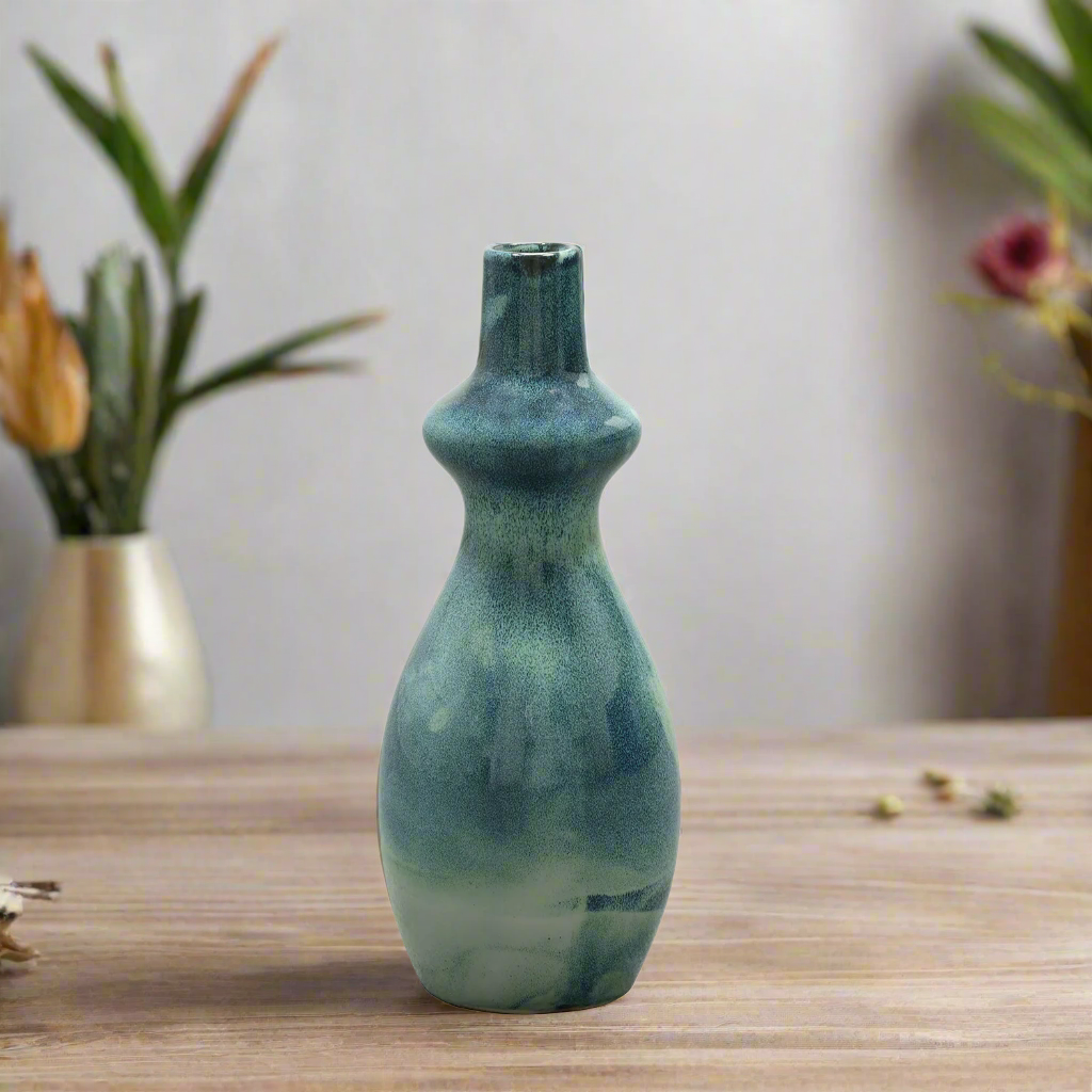 Aurex Glossy Finish Ceramic Vase