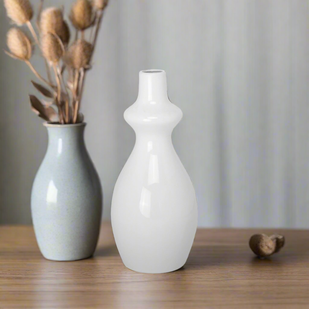 Aurex Glossy Finish Ceramic Vase