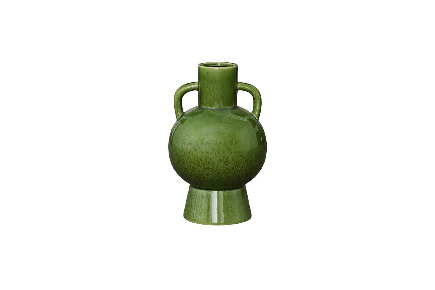 Ceramic Vase Gloss Finish Green