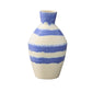 Ceramic Vase Gloss Finish Purple White