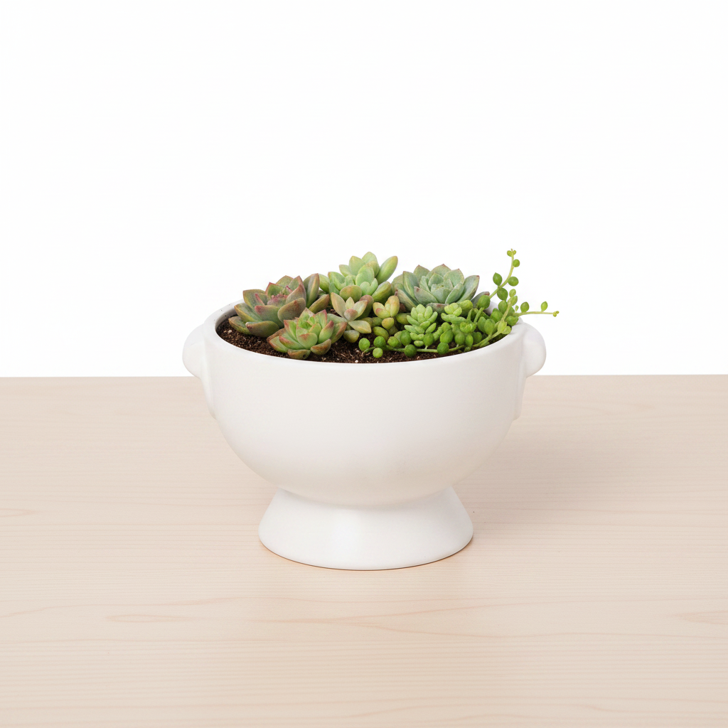 Winnie Lion Handle Ceramic Pot
