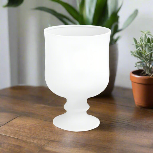 Linden Gloss White Vase