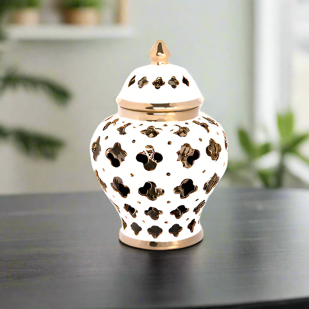 Haven Porcelain Jar with Lid