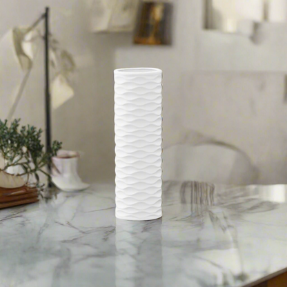 Cerava Ceramic Round Cylindrical Vase