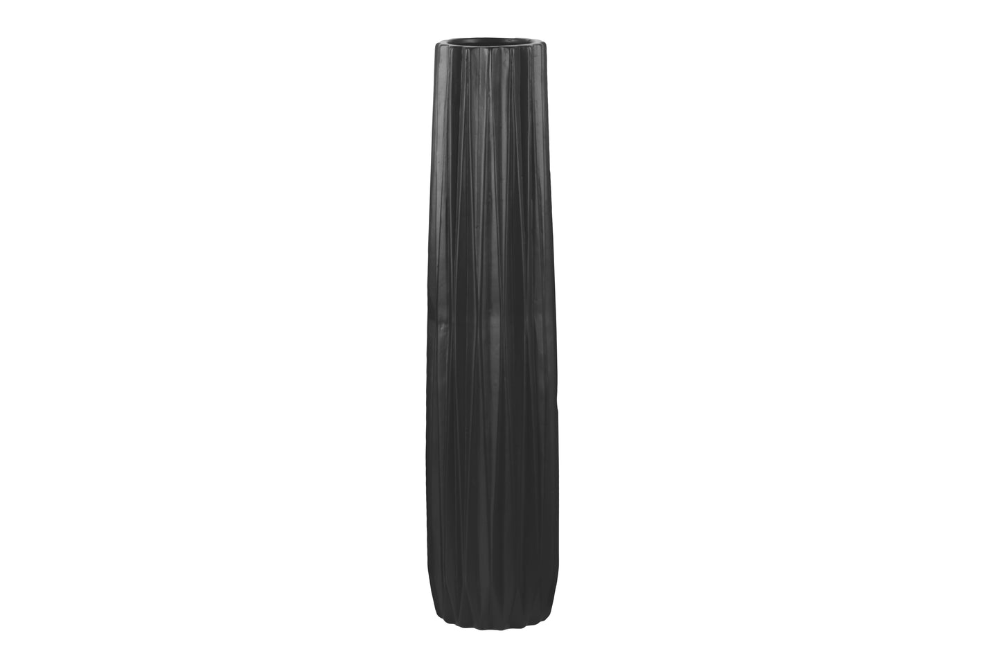 Ceramic Vase Matte Finish Black