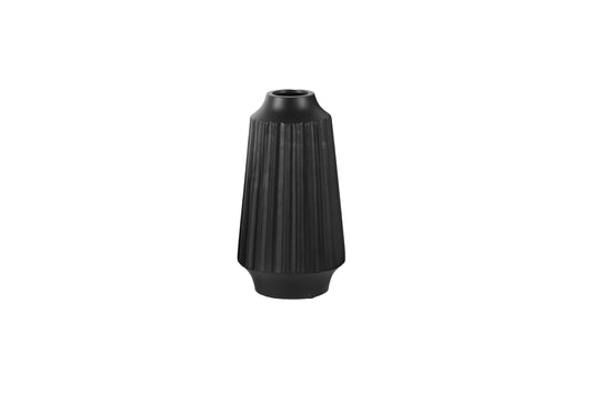 Ceramic Vase Matte Finish Black