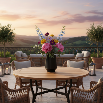 Kincade Ceramic Round Vase