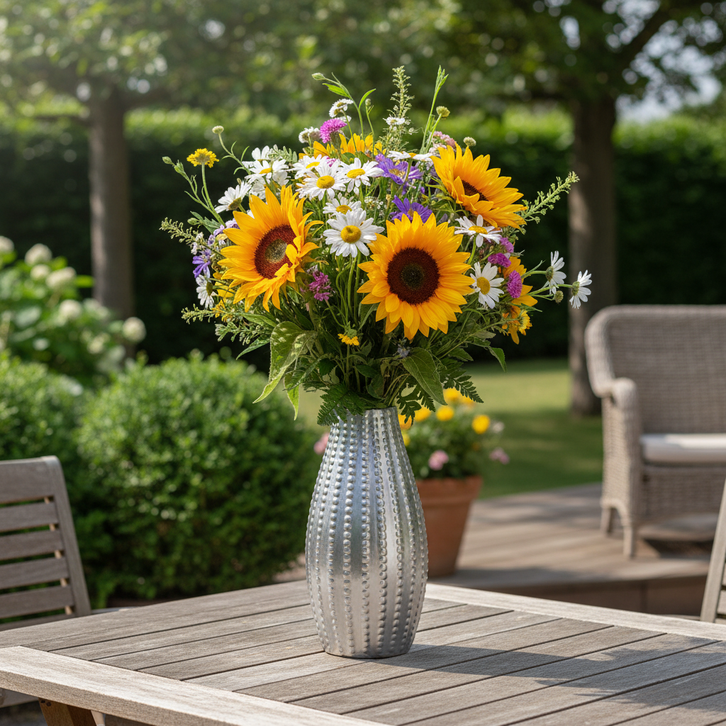 Trenleigh Ceramic Textured Tall Vases