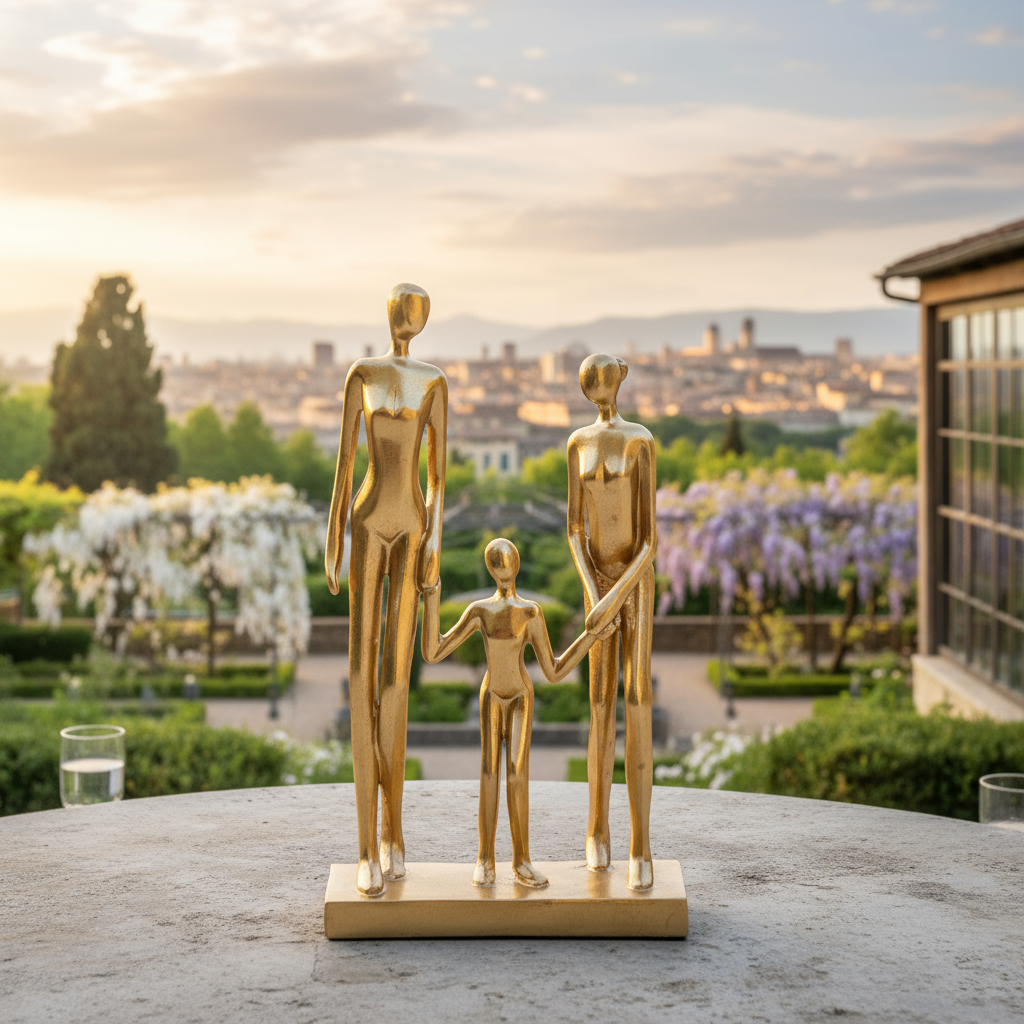 Amity Resin Family Figurine