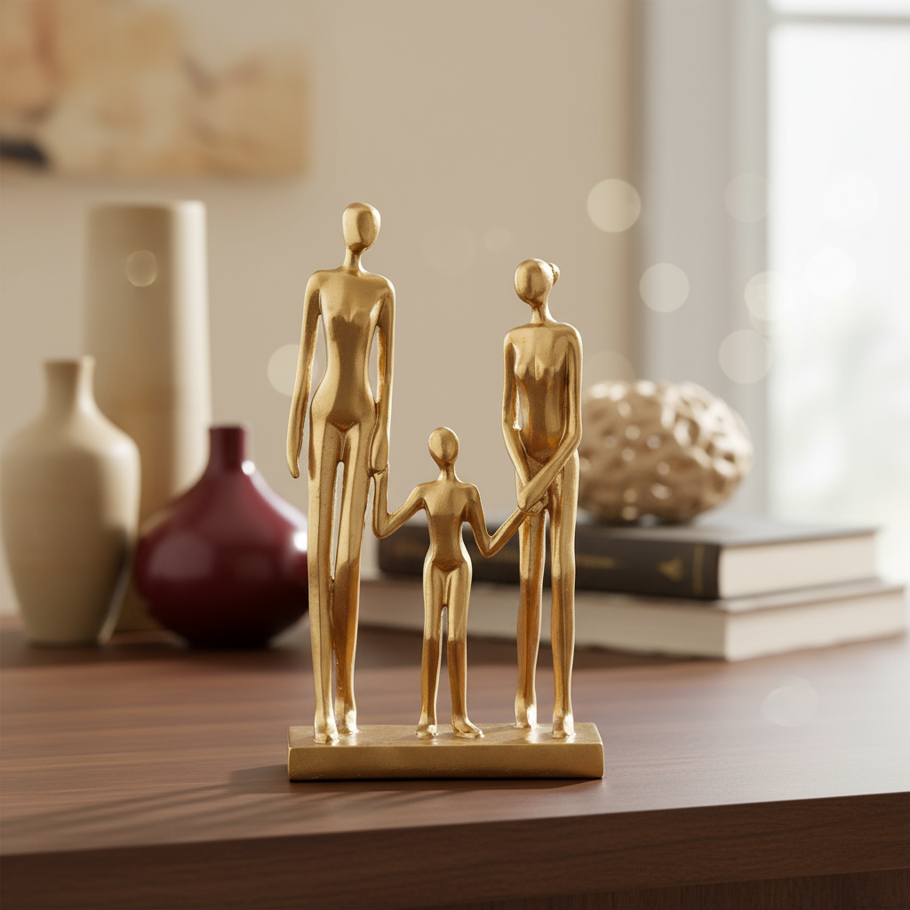 Amity Resin Family Figurine