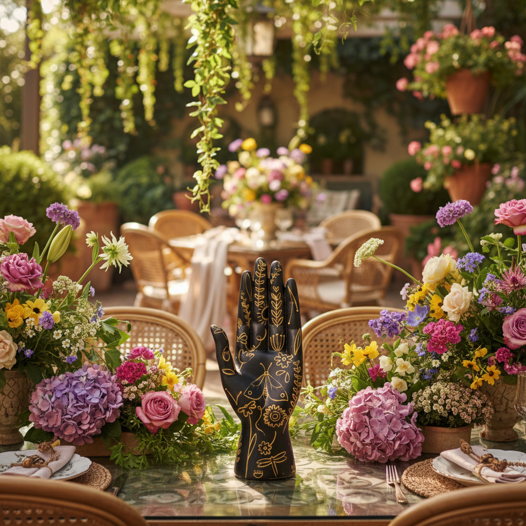 Myley Resin Hand Sculpture