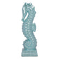 Azmara Blue Ceramic Seahorse Decor