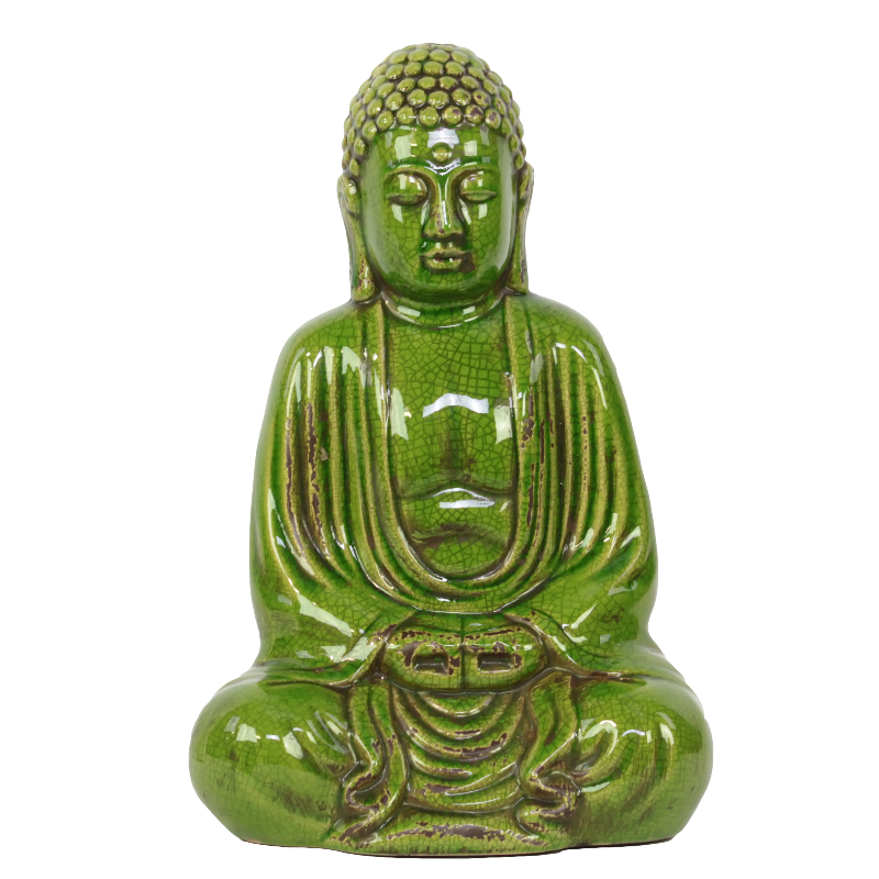 Zenithra Ceramic Buddha Figurine