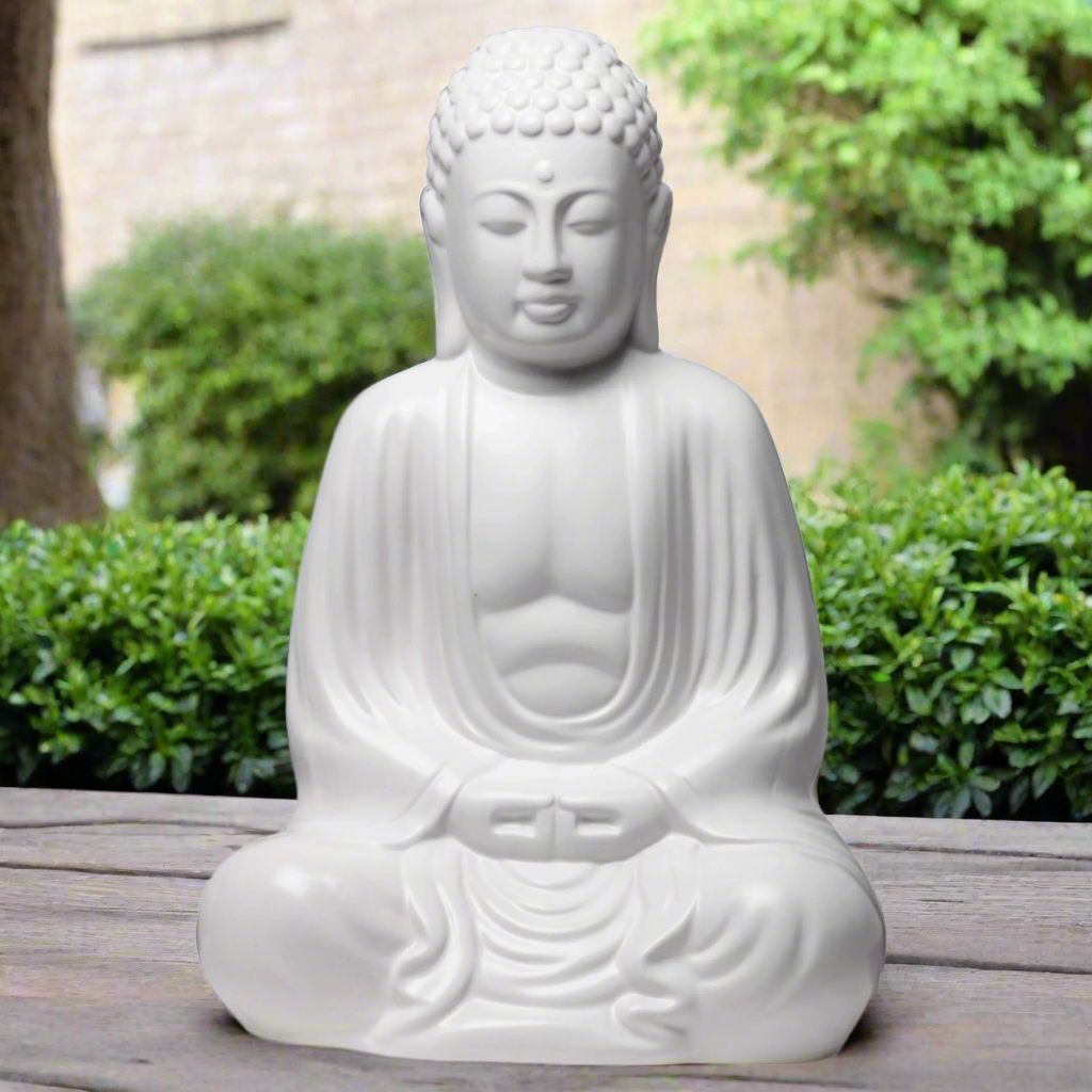 Zenithra Ceramic Buddha Figurine