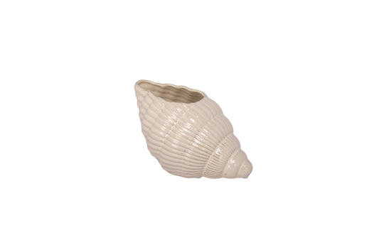 Ceramic Shell Vase -