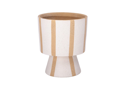 Stoneware Pot Earth Tone