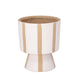 Stoneware Pot Earth Tone