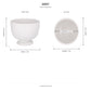 Kerry Ceramic White Pedestal Planter
