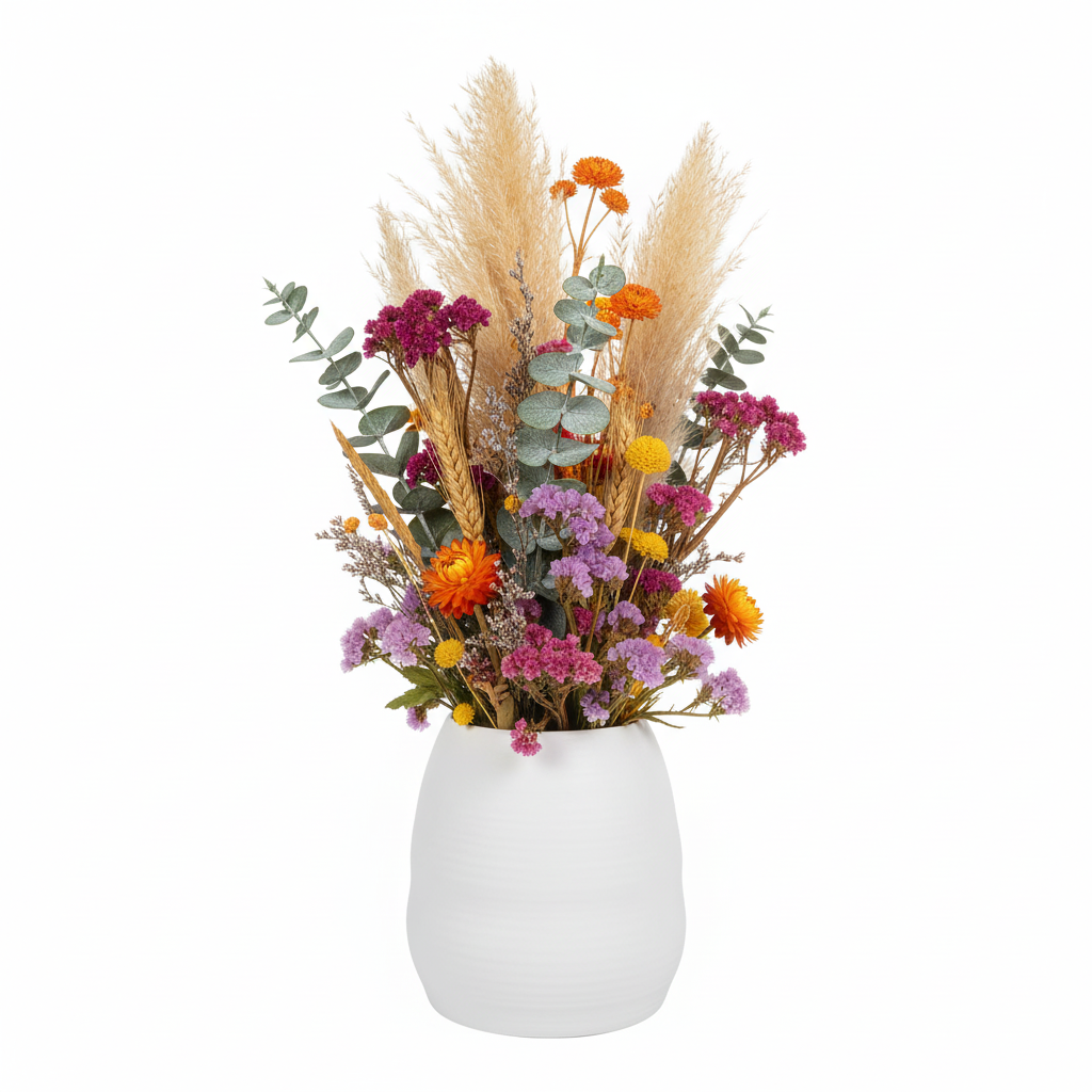 Caylen Matte White Ceramic Planter