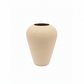 A small textured ceramic vase with a conical shape and a wide opening, shown on a plain white background.