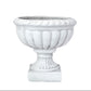 Zale Classic Fluted Garden Urn Planter with Pedestal