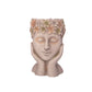 Polyresin Girl with Garland Planter Antique
