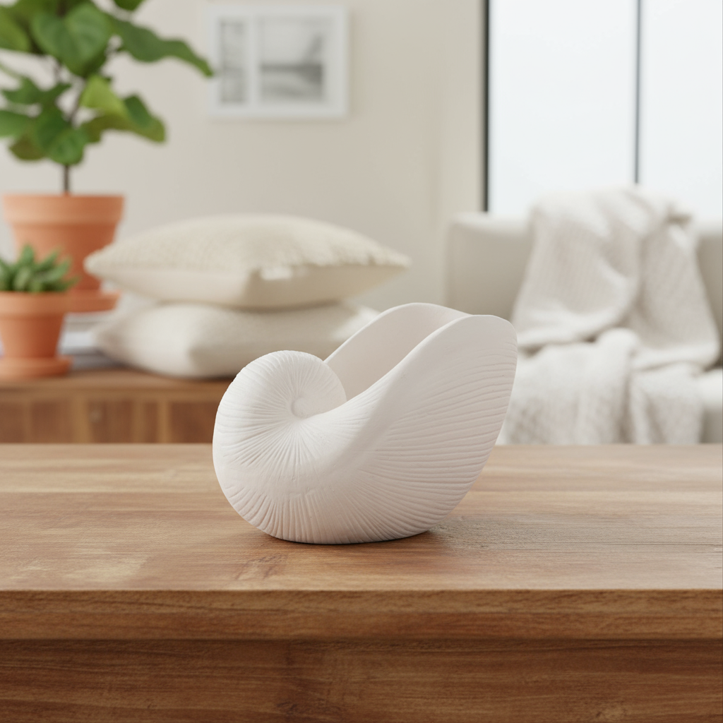 Levelle Polyresin Seashell Planter