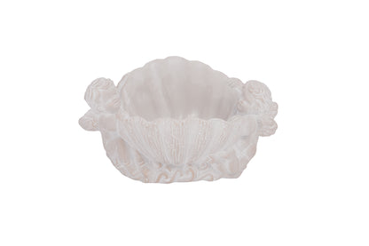 Cement Angel Pot Gray - 6.00"H