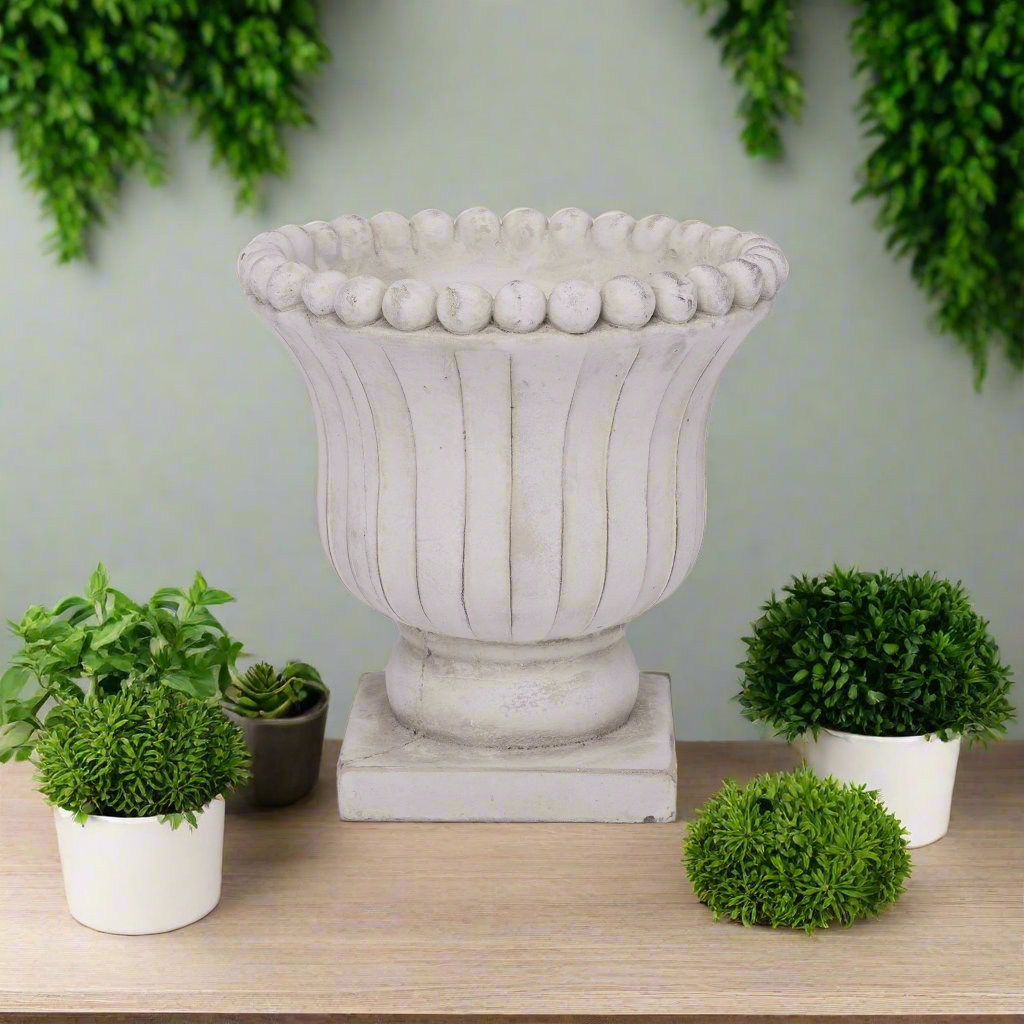 Etta Cement Urn Planter