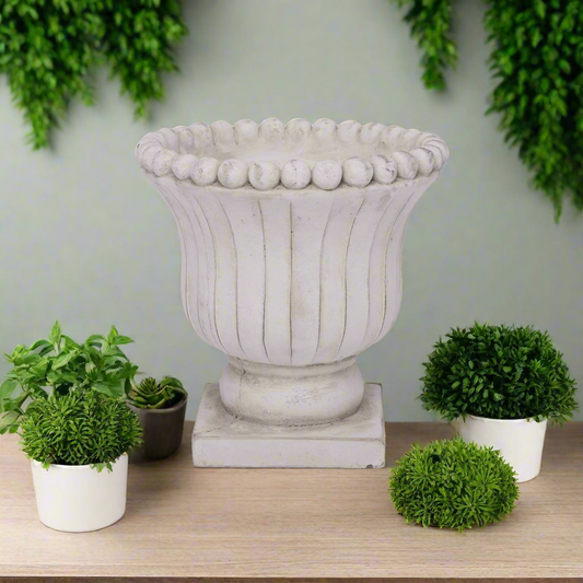 Etta Cement Urn Planter