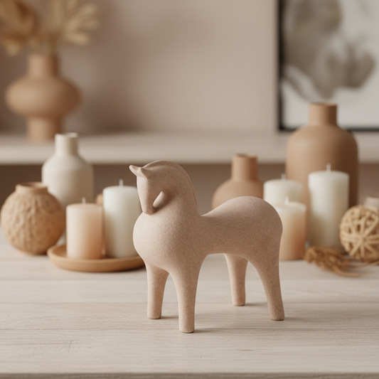 Caisyn Resin Horse Decoration