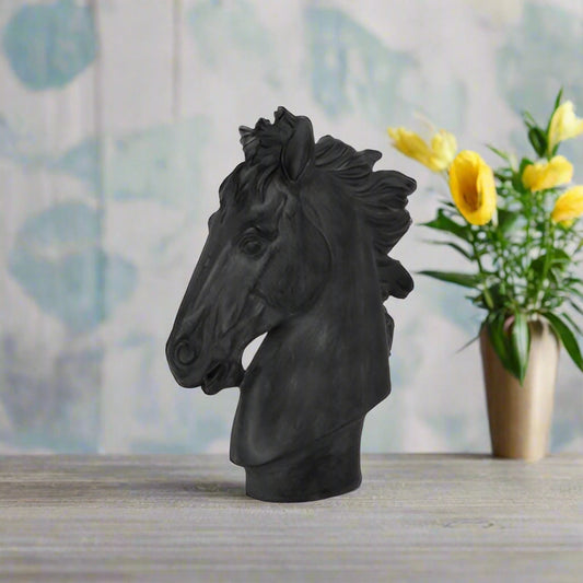 Breslin Resin Horse Head Sculpture