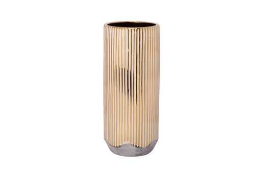 Ceramic Vase Gold