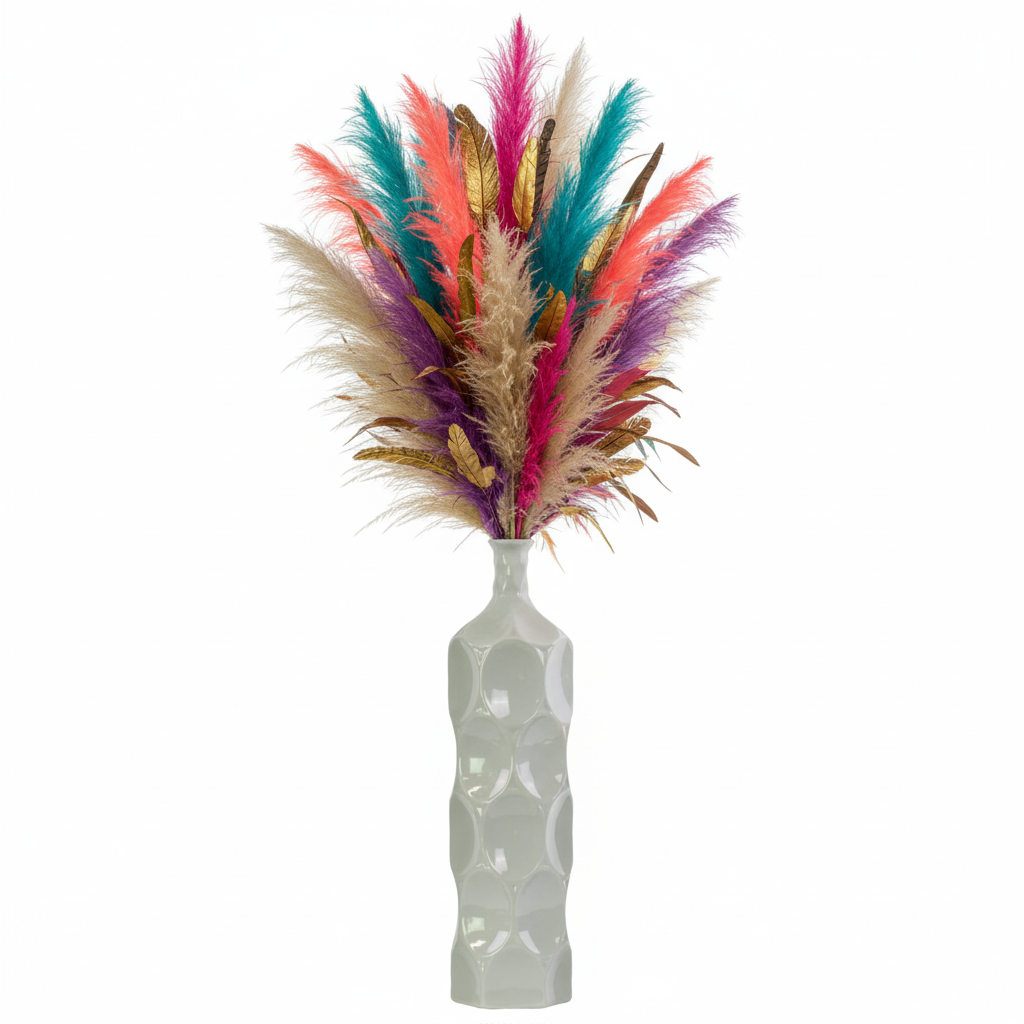 Dotty Ceramic Bottle Vases