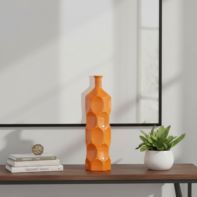 Dotty Ceramic Bottle Vases