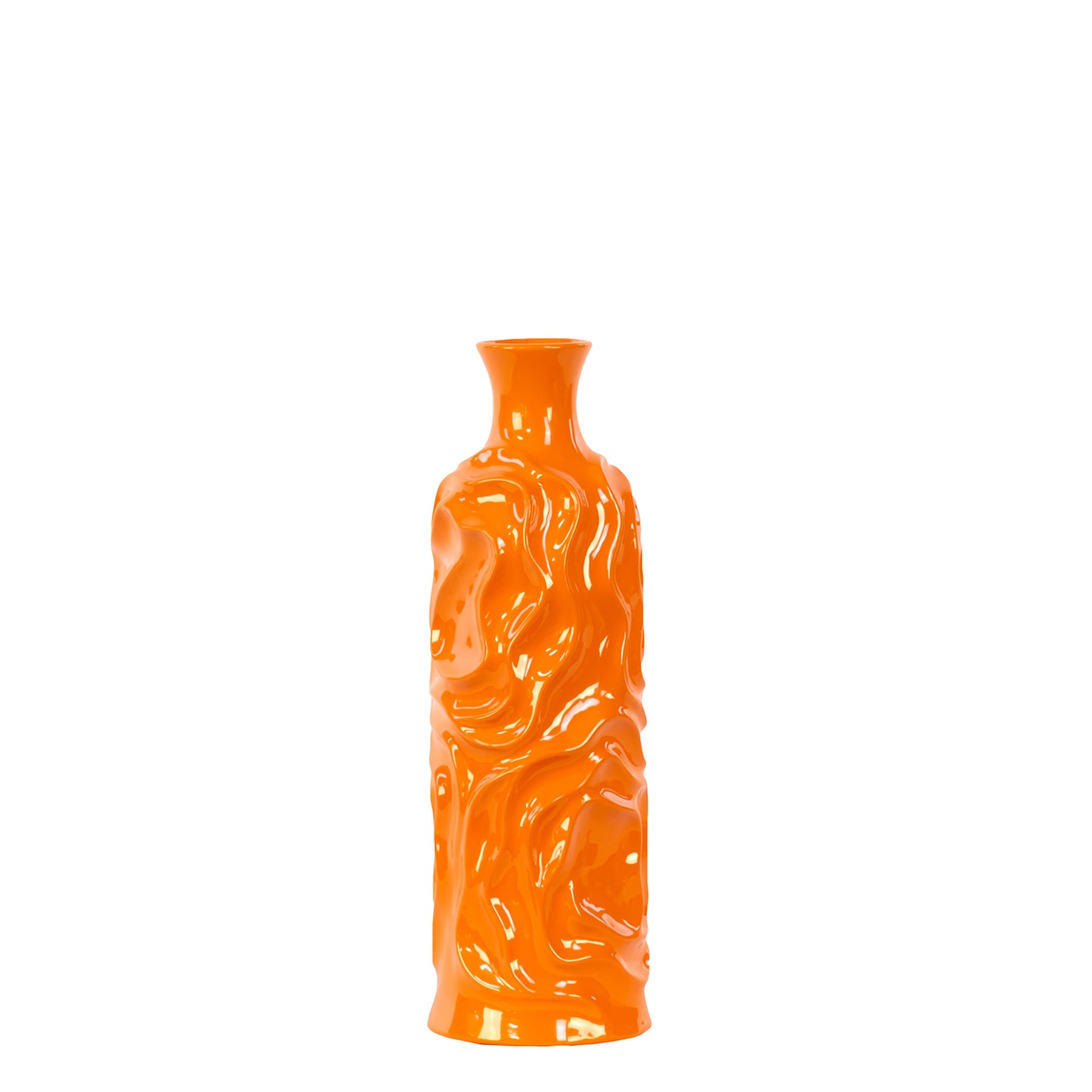 Maya Wrinkled Ceramic Vase