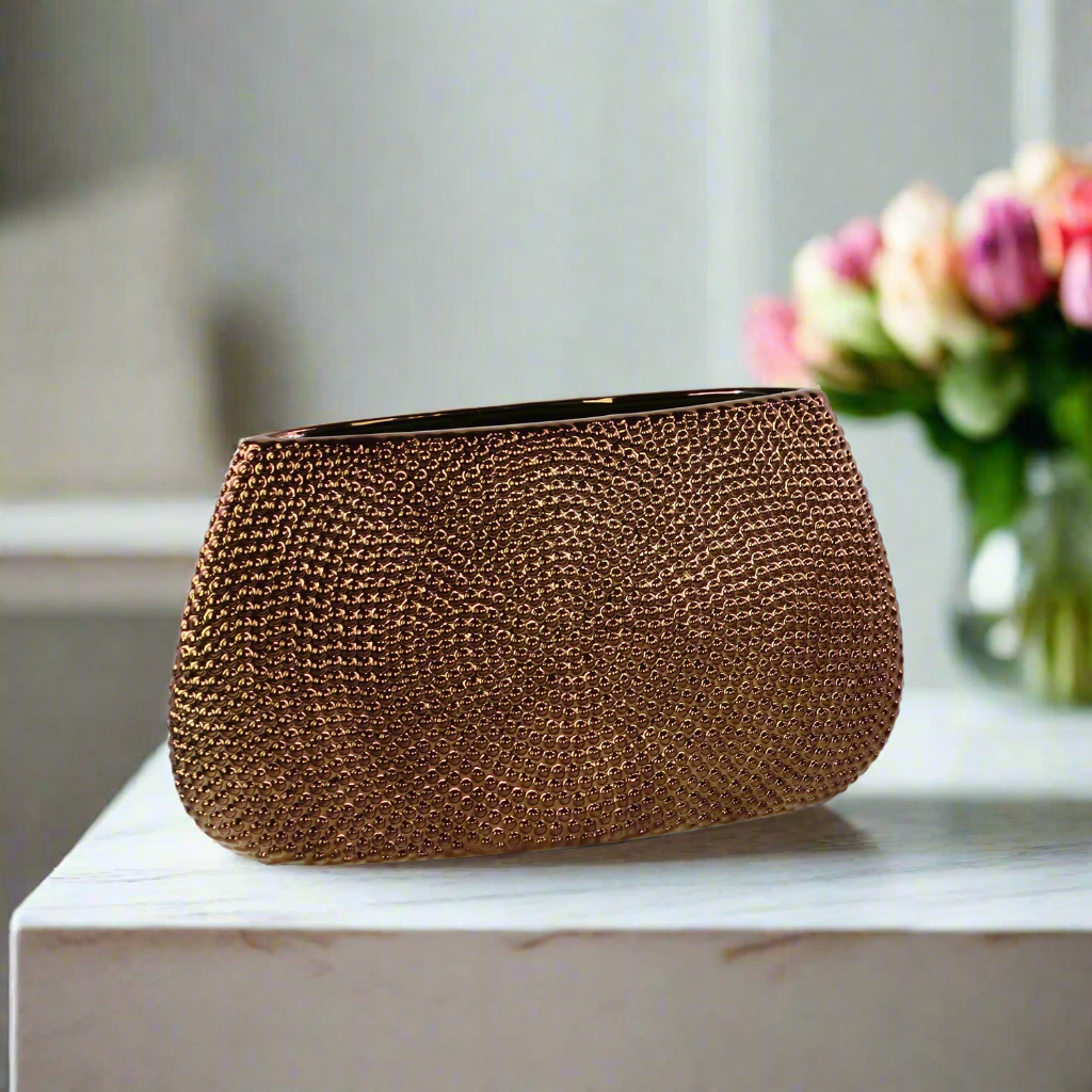 Lunaro Polished Ceramic Vase Collection
