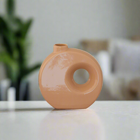 Betty Ceramic Oval Vase